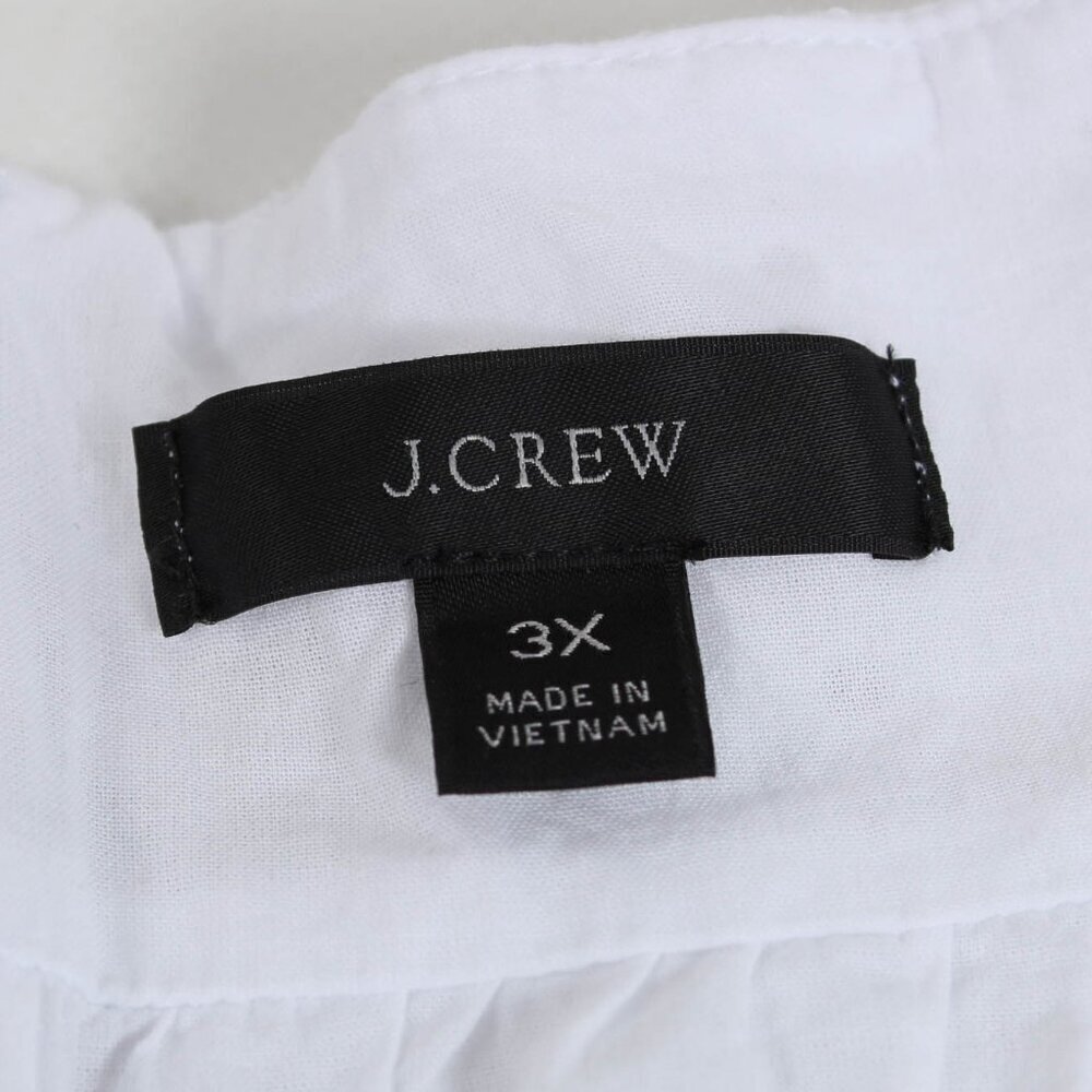 J Crew White Eyelet Babydoll Cami Top - 3X - Picture 4 of 7